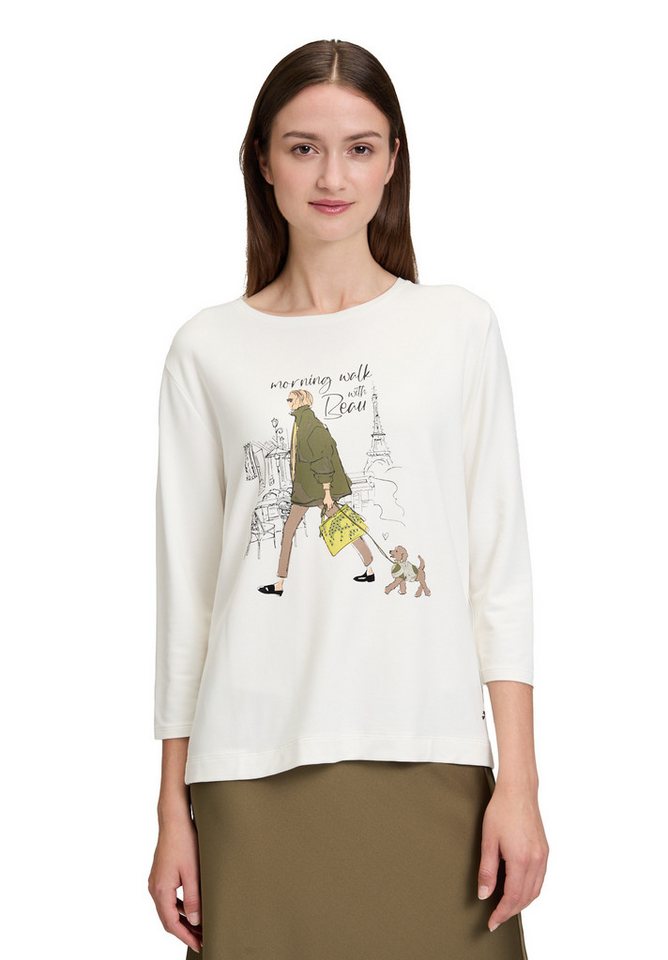 Betty&Co 3/4-Arm-Shirt Damen Casual-Shirt mit Strass (1-tlg) von Betty&Co