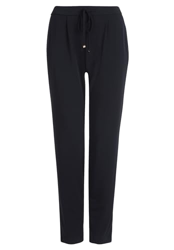 Betty & Co Damen Havanna Lässige Hose, Black, 66 von Betty & Co