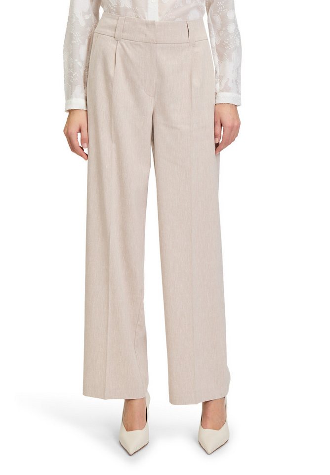 Betty&Co Anzughose Damen Anzughose mit weitem Bein Form von Betty&Co