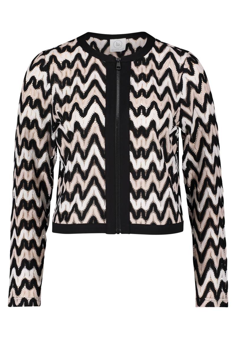 Betty & Co - Blazer-Jacke schwarz/braun - Gr. - 42 von Betty & Co