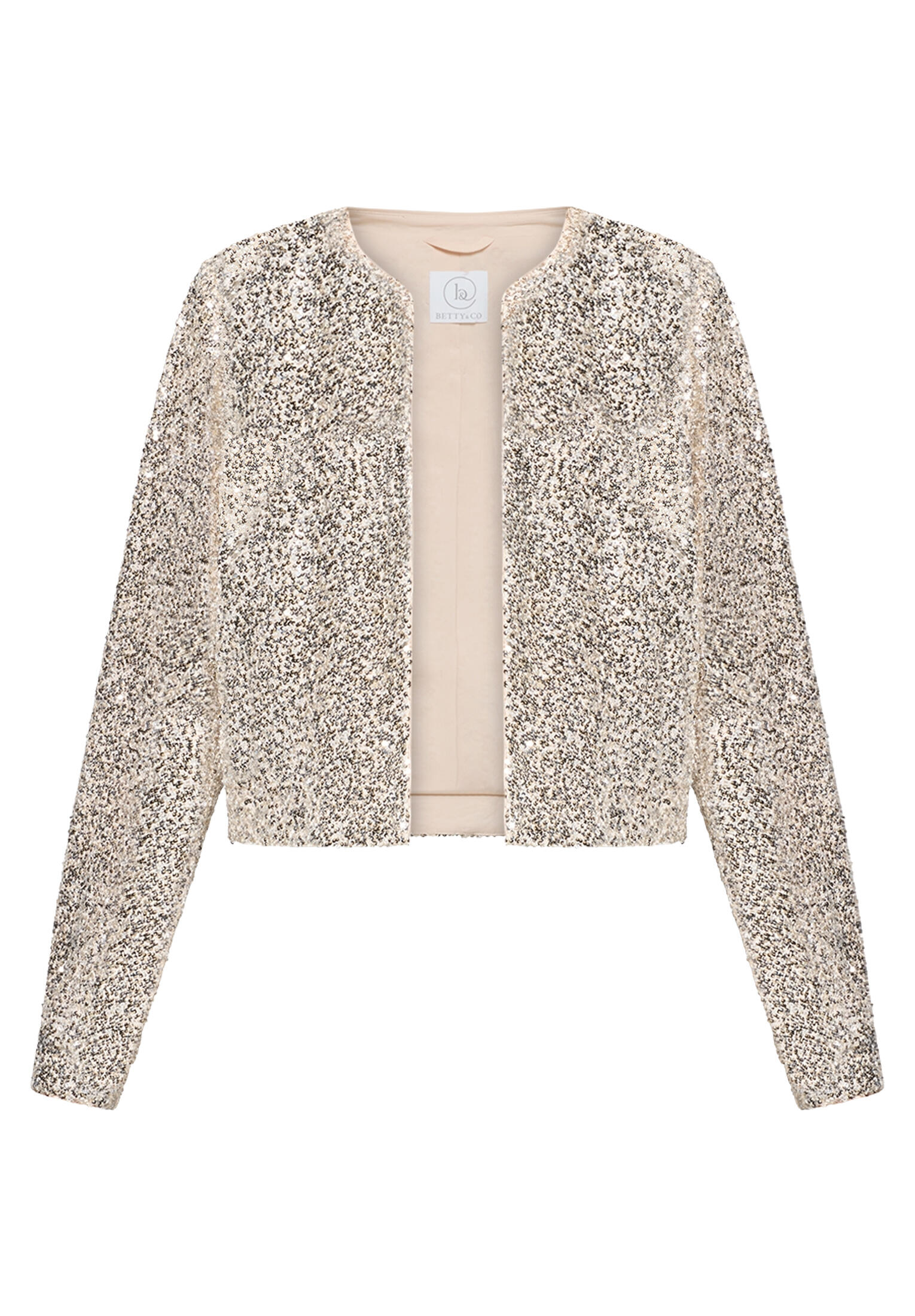 Betty & Co - Blouson cream/silver - Gr. - 40 von Betty & Co