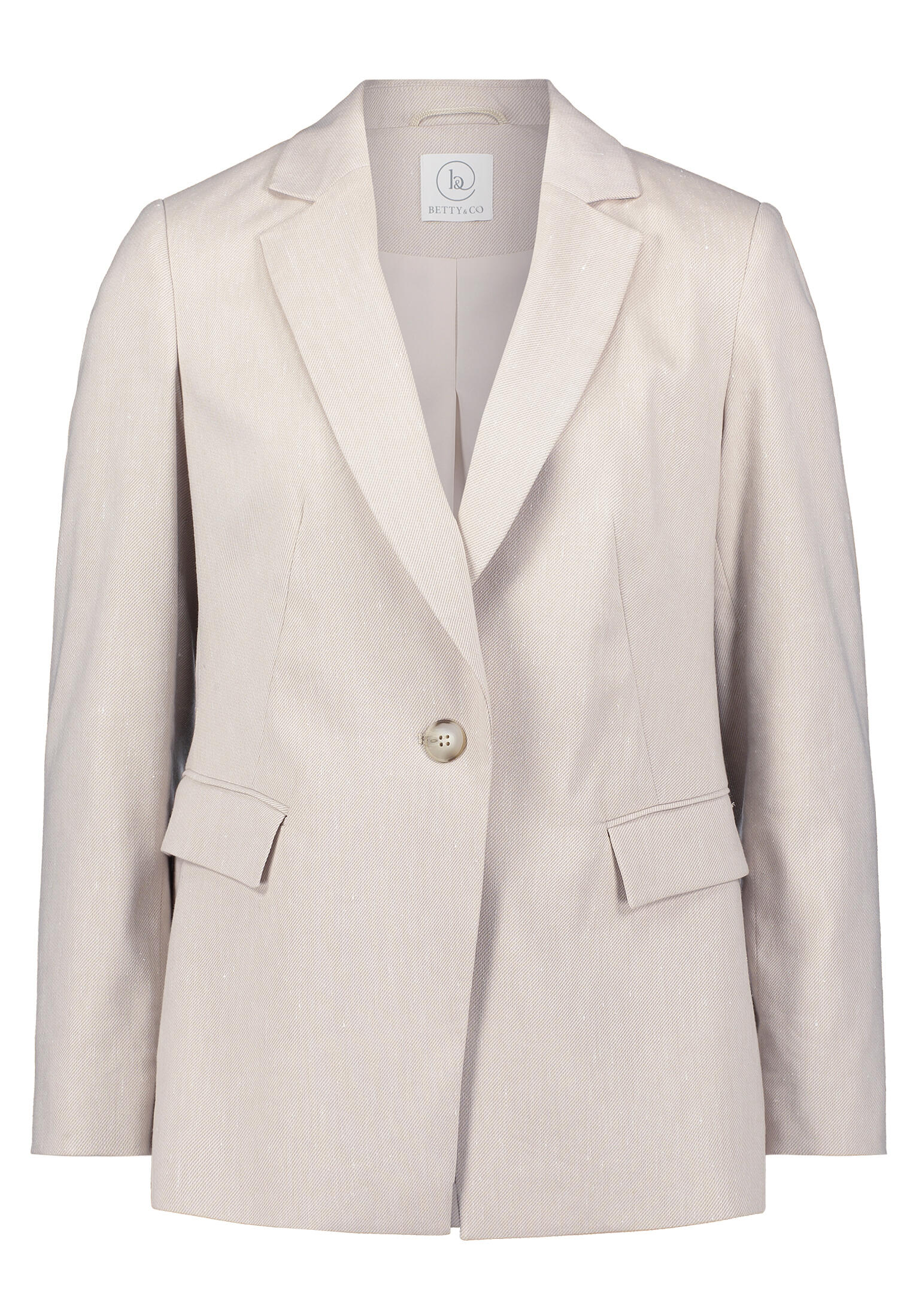Betty & Co - Businessblazer beige - Gr. - 40 von Betty & Co