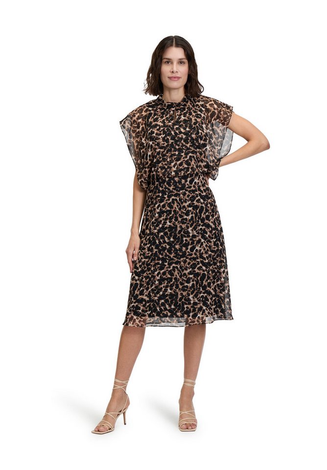 Betty&Co Chiffonkleid Betty & Co Damen Sommerkleid Chiffonkleid mit Flügelärmeln Form Betty&Co Chiffonkleid Betty & Co Damen Sommerkleid Chiffonkleid mit Flügelärmeln Form von Betty&Co