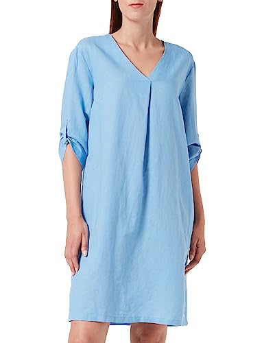 Betty & Co Damen 1432/3902 Kleid, Silver Lake Blue, 44 von Betty & Co