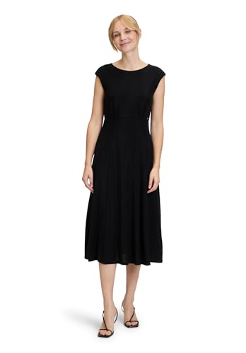 Betty & Co Damen Jerseykleid ohne Arm 42, Schwarz von Betty & Co