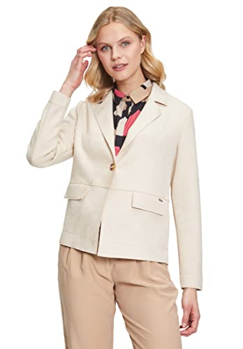 Betty & Co Damen 4176/3832 Blazer, Cream Nature, 40 von Betty & Co