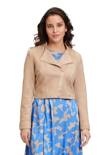 Betty & Co Damen 4307/3105 Blazer, Light Taupe, 40 von Betty & Co