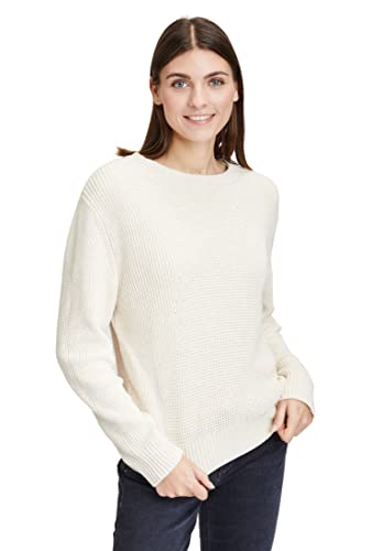 Betty & Co Damen 5527/3709 Strickpullover Kurz 1/1 Arm, Nature Melange, 38 von Betty & Co