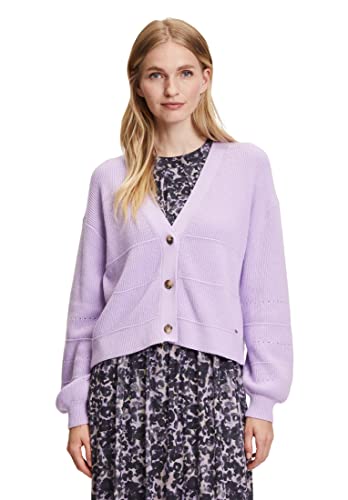 Betty & Co Damen Strick-Cardigan mit V-Ausschnitt Lavendula,36 von Betty & Co