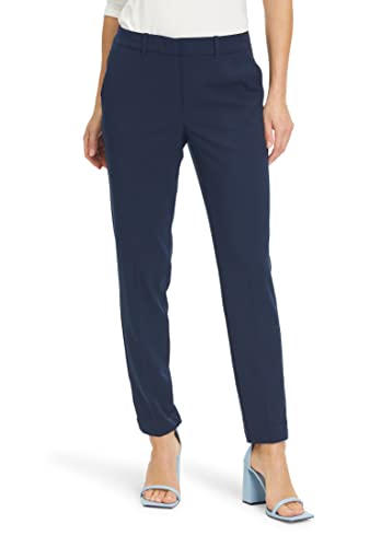 Betty & Co Damen 7/8 Länge Klassische Hose, Blau, 44 EU von Betty & Co