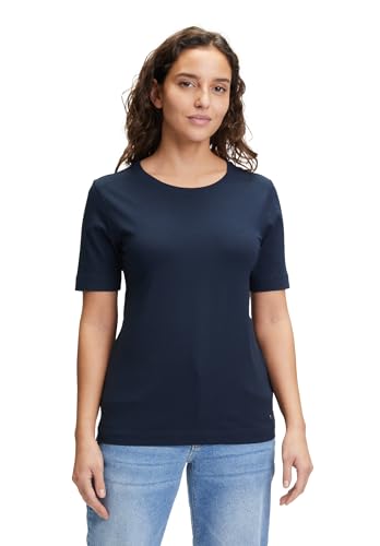 Betty & Co Damen Basic Shirt mit Rundhalsausschnitt Dunkelblau,XL Betty & Co Damen Basic Shirt mit Rundhalsausschnitt Dunkelblau,XL von Betty & Co