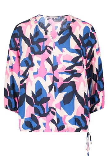 Betty & Co Damen Blusenshirt mit Print Dark Blue/Pink,38 Betty & Co Damen Blusenshirt mit Print Dark Blue/Pink,38 von Betty & Co