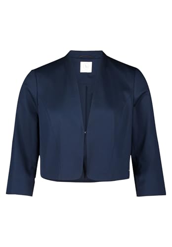 Betty & Co Damen Bolero-Jacke unifarben 46, Dunkelblau Betty & Co Damen Bolero-Jacke unifarben 46, Dunkelblau von Betty & Co