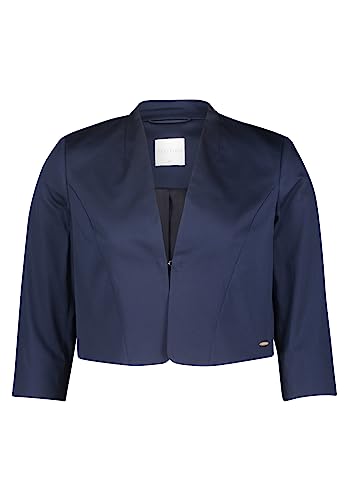 Betty & Co Damen Bolero-Jacke unifarben Navy Blue,40 von Betty & Co