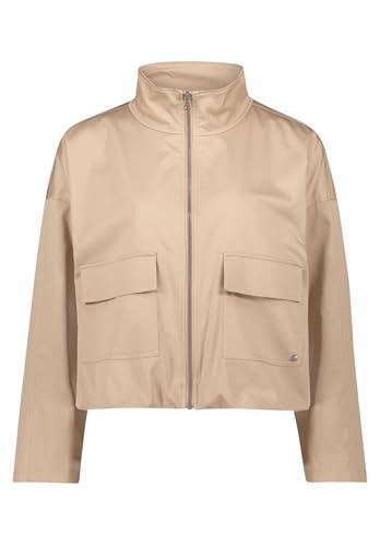 Betty & Co Damen Casual-Jacke mit Taschen 42, Hellbraun von Betty & Co