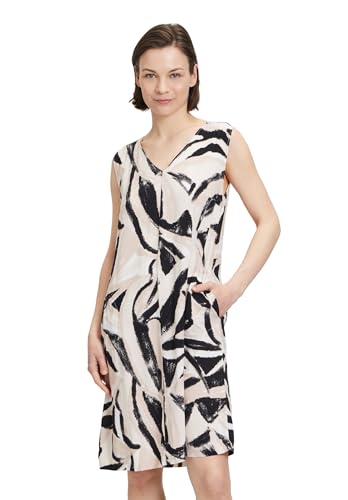 Betty & Co Damen Casual-Kleid mit Print Nature-Black,36 Betty & Co Damen Casual-Kleid mit Print Nature-Black,36 von Betty & Co