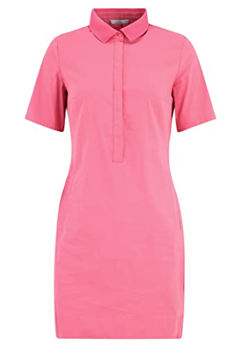 Betty & Co Damen Casual-Kleid mit Rippbündchen Pink,38 von Betty & Co