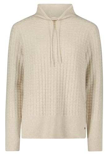 Betty & Co Damen Dover Strickpullover Kurz 1/1 Arm, Light Brown Melange, 38 EU von Betty & Co