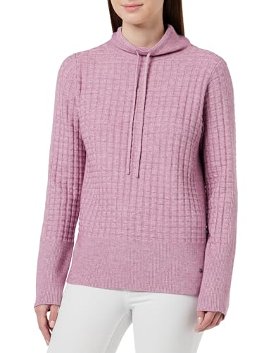 Betty & Co Damen Strickpullover mit Struktur Lilac Melange,40 von Betty & Co