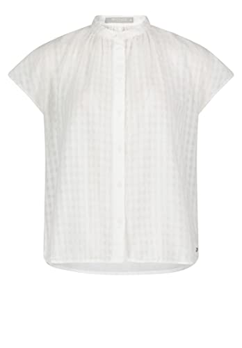 Betty & Co Damen Hemdbluse mit überschnittenen Ärmeln Weiß,36 Betty & Co Damen Hemdbluse mit überschnittenen Ärmeln Weiß,36 von Betty & Co