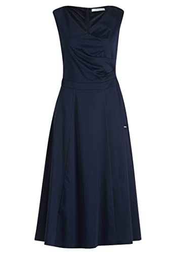 Betty & Co Damen Midikleid ohne Arm Navy Blue,36 von Betty & Co