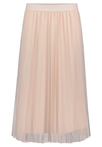 Betty & Co Damen Midirock mit Plissee 46, Grau Betty & Co Damen Midirock mit Plissee 46, Grau von Betty & Co