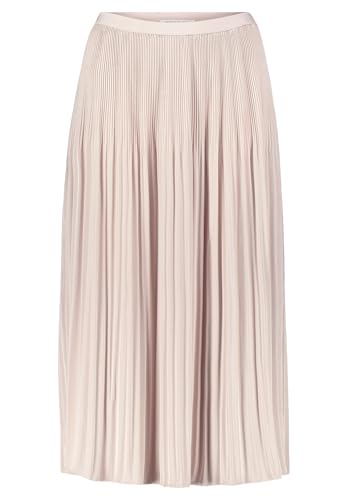 Betty & Co Damen Midirock mit Plissee 36, Grau von Betty & Co