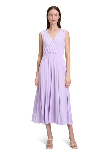 Betty & Co Damen Plisseekleid ohne Arm 44, Lavendula von Betty & Co