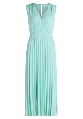 Betty & Co Damen Plisseekleid ohne Arm 42, Pastel Turquoise Betty & Co Damen Plisseekleid ohne Arm 42, Pastel Turquoise von Betty & Co