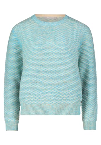 Betty & Co Damen Strickpullover mit Struktur Mint/Camel,40 von Betty & Co