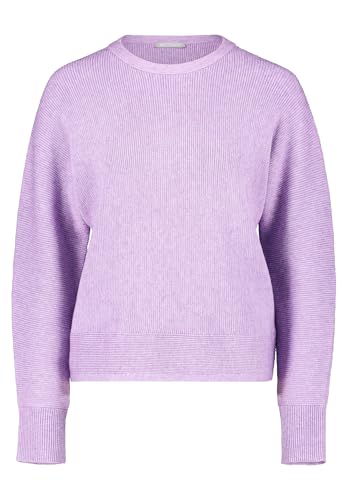 Betty & Co Damen Strickpullover mit Struktur 36, Pastel Crocus Melange von Betty & Co