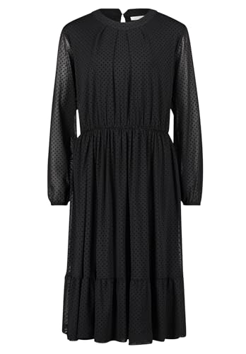 Betty & Co Damen Stufenkleid Langarm 36, Schwarz/Schwarz Betty & Co Damen Stufenkleid Langarm 36, Schwarz/Schwarz von Betty & Co