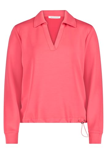 Betty & Co Damen Sweatshirt mit Kragen Koralle,36 von Betty & Co