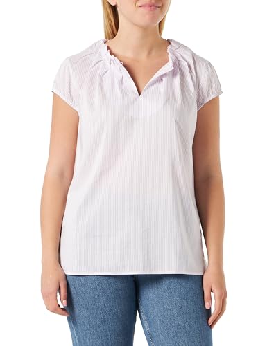 Betty & Co Damen Toulouse Bluse, Lilac-Cream, 38 von Betty & Co