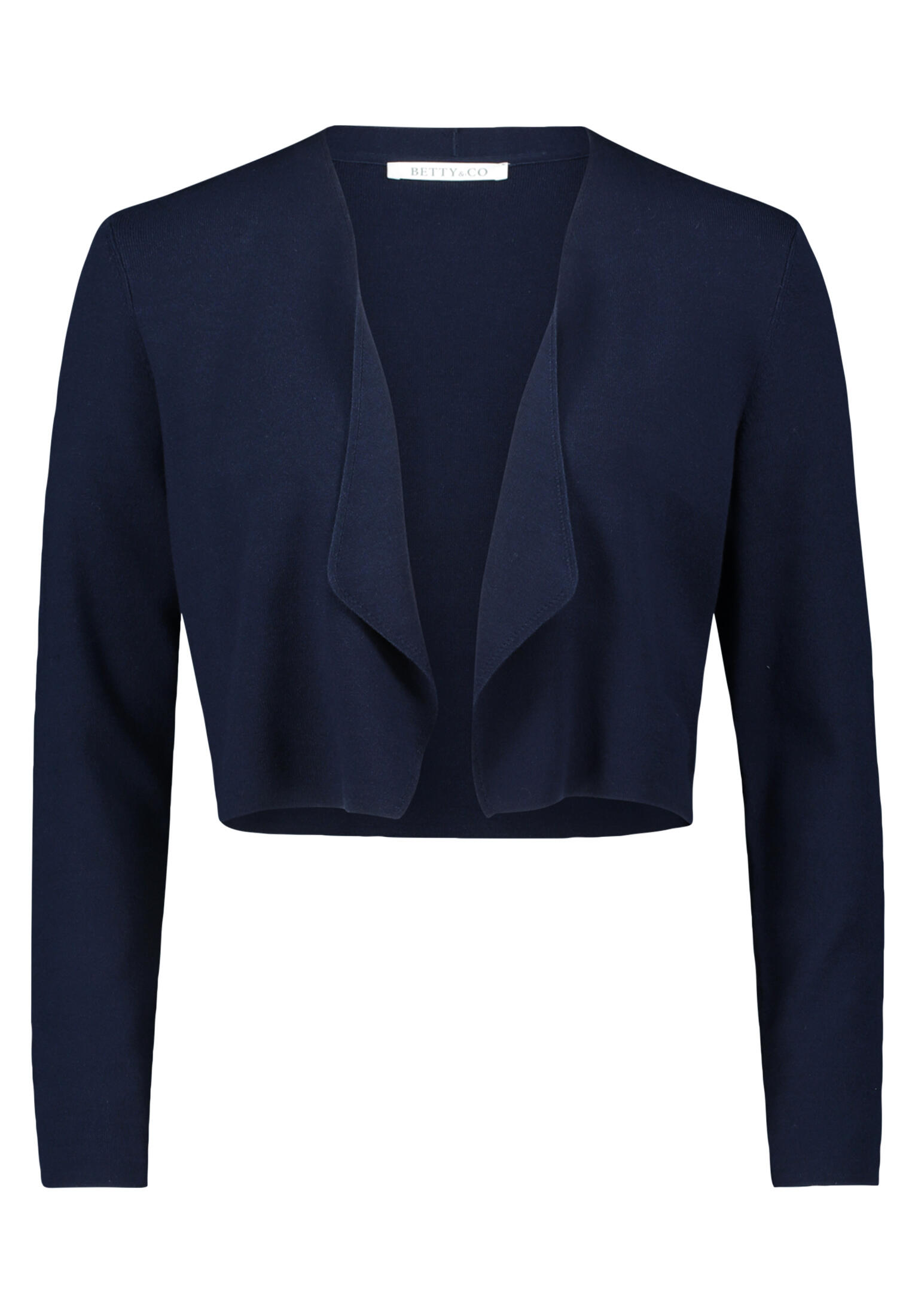 Betty & Co - Feinstrickjacke dunkelblau - Gr. - 36 von Betty & Co