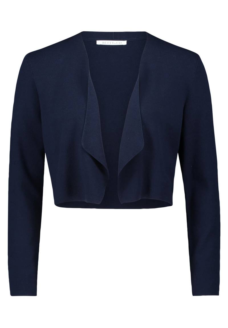 Betty & Co - Feinstrickjacke dunkelblau - Gr. - 36 von Betty & Co
