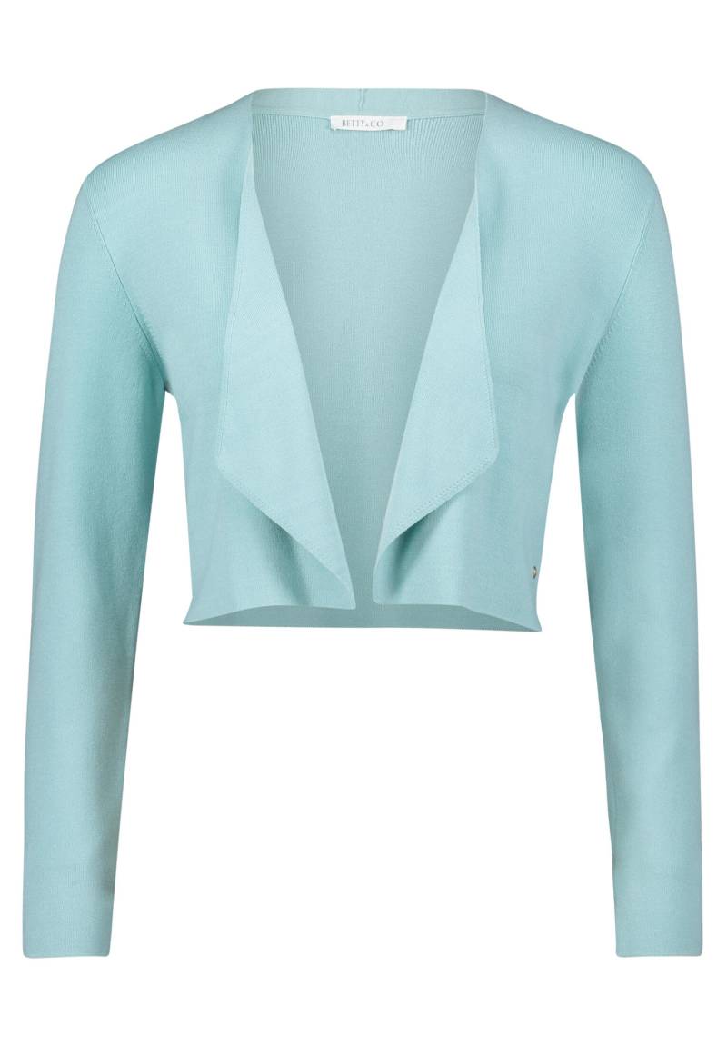 Betty & Co - Feinstrickjacke pastel turquoise - Gr. - 40 von Betty & Co