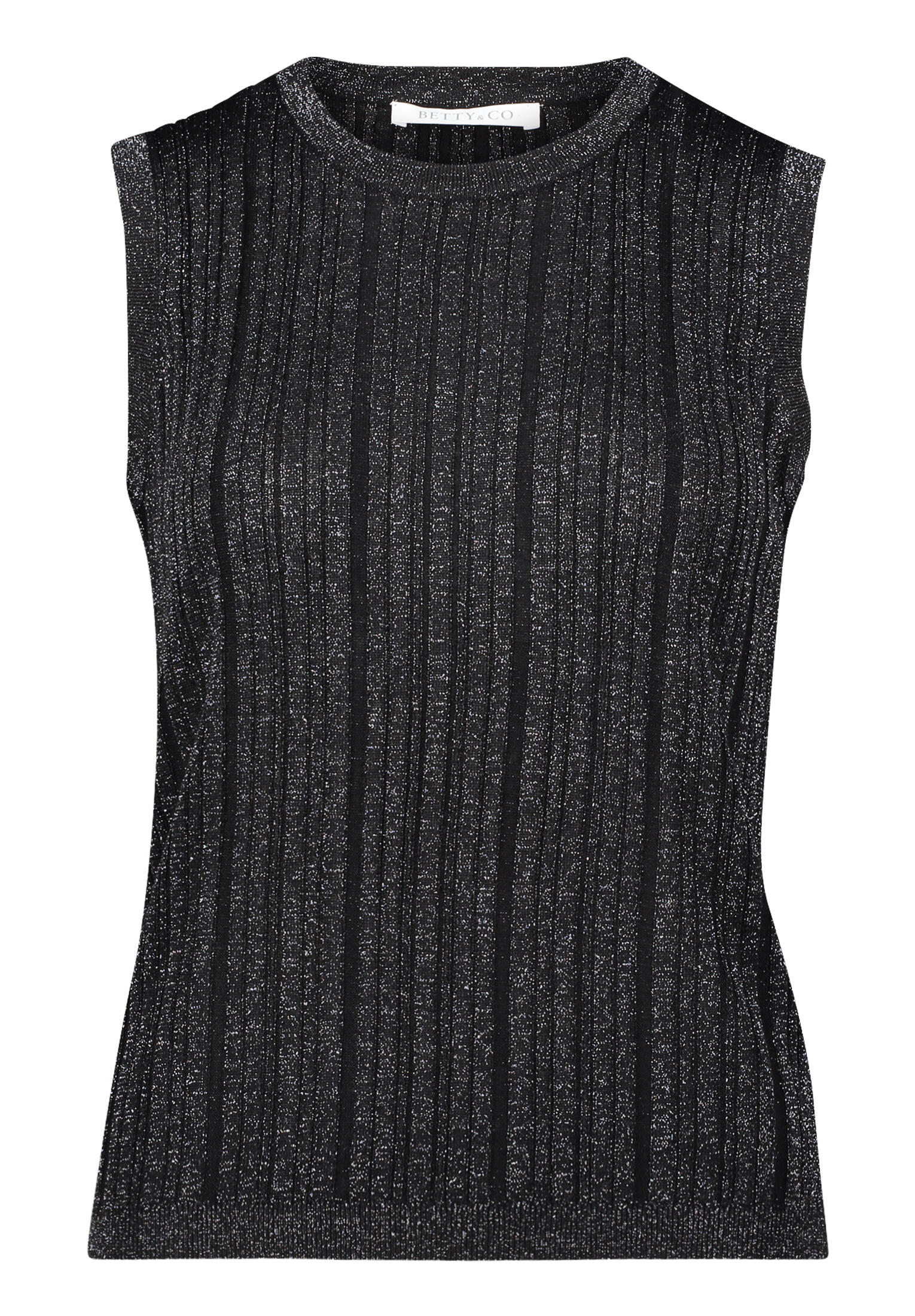 Betty & Co - Feinstrickpullover black/oxyd - Gr. - 34 von Betty & Co