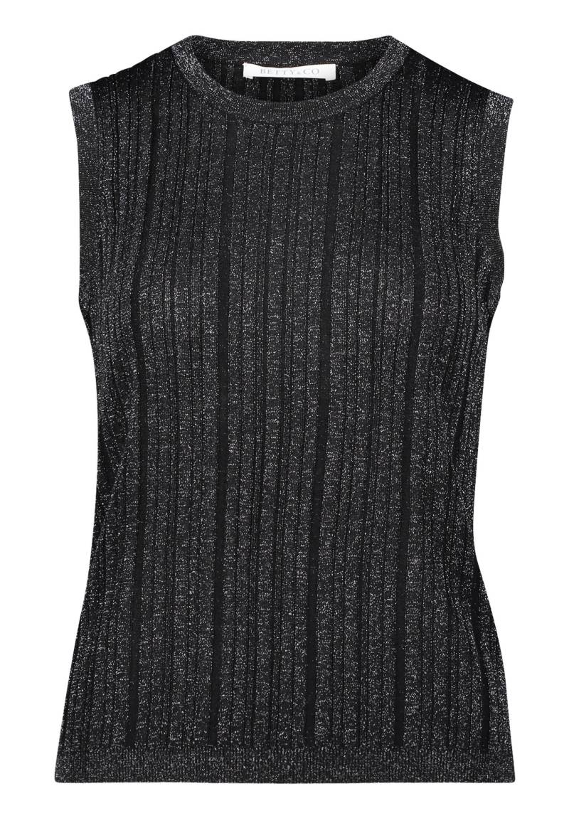 Betty & Co - Feinstrickpullover black/oxyd - Gr. - 38 von Betty & Co
