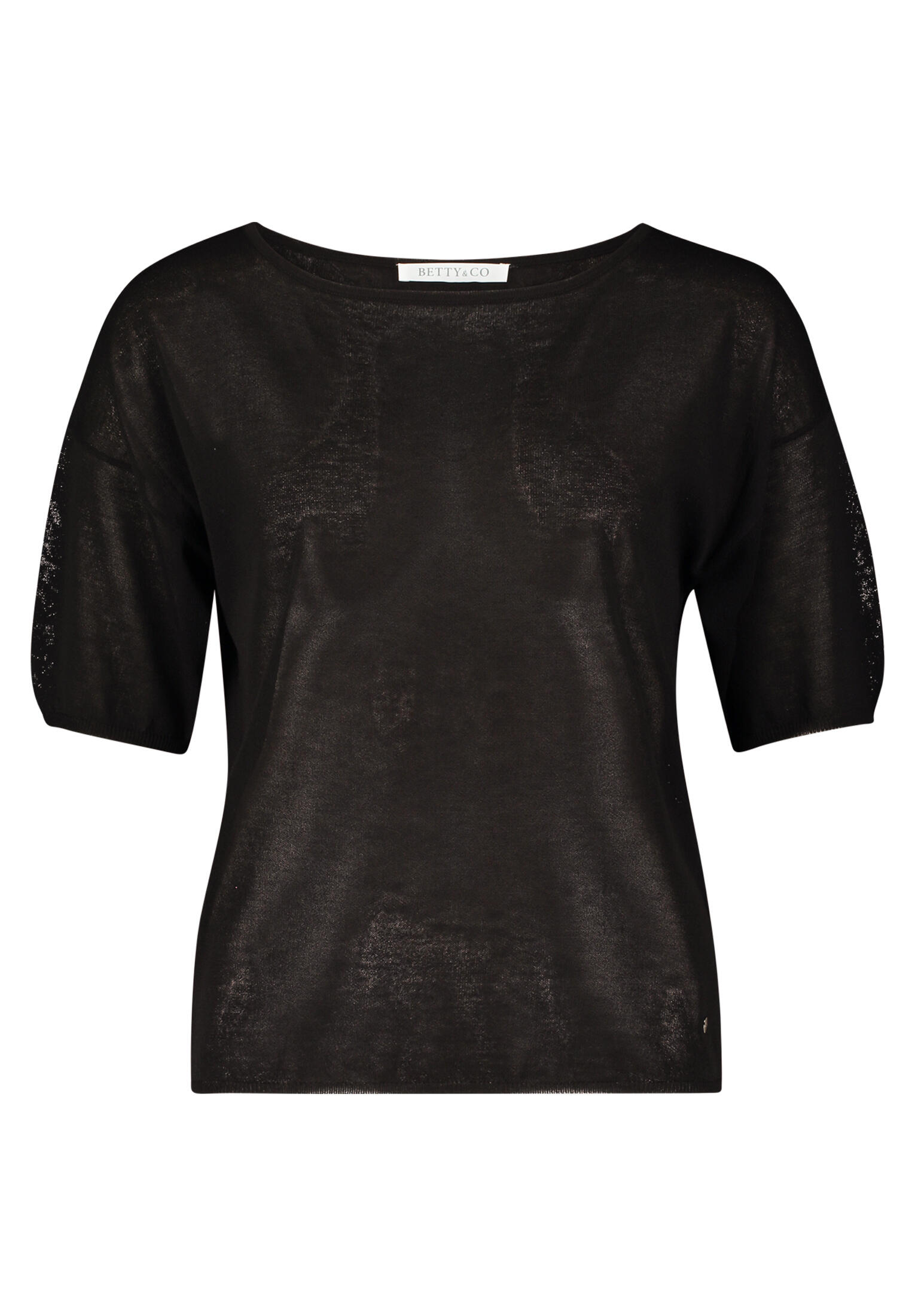 Betty & Co - Feinstrickpullover schwarz - Gr. - 36 von Betty & Co