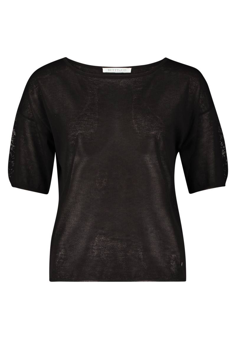 Betty & Co - Feinstrickpullover schwarz - Gr. - 36 von Betty & Co