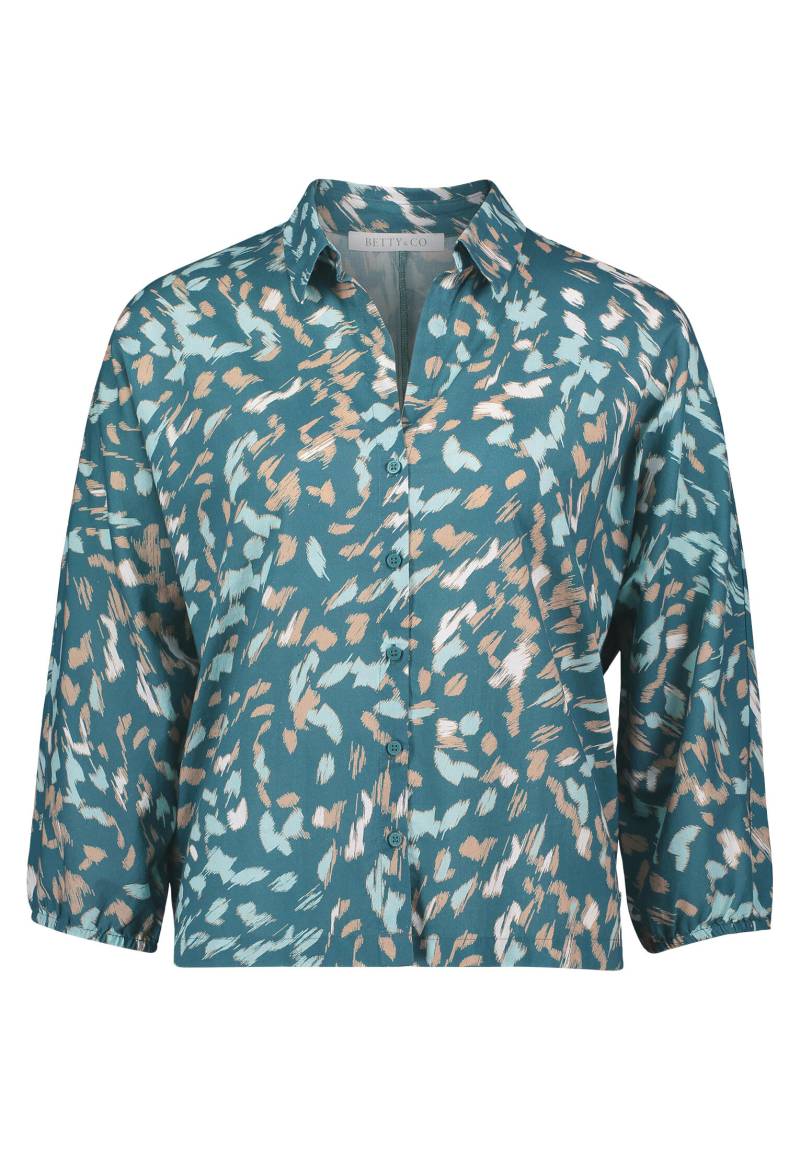 Betty & Co - Hemdbluse emerald/mint - Gr. - 40 von Betty & Co