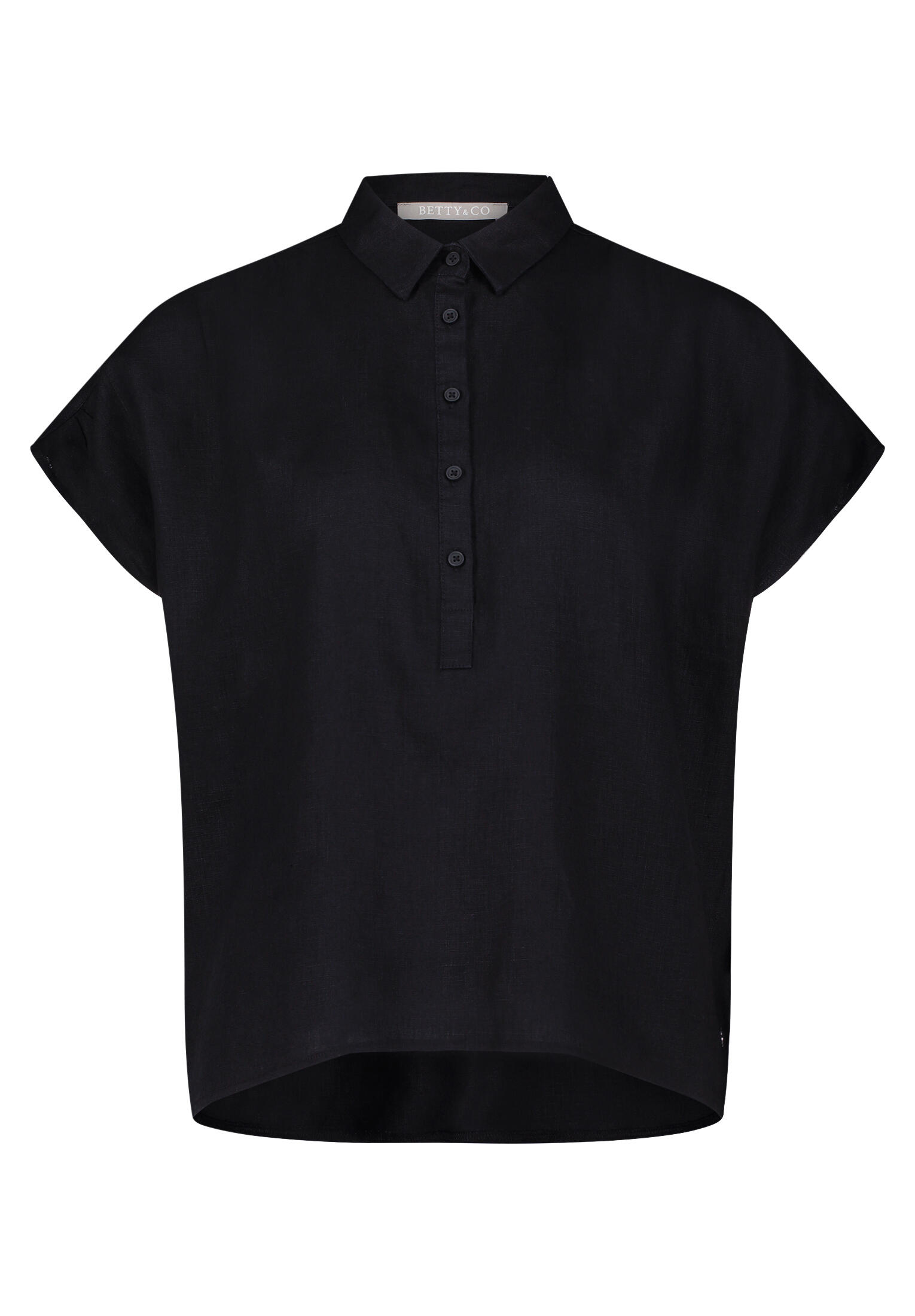 Betty & Co - Hemdbluse schwarz - Gr. - 46 von Betty & Co