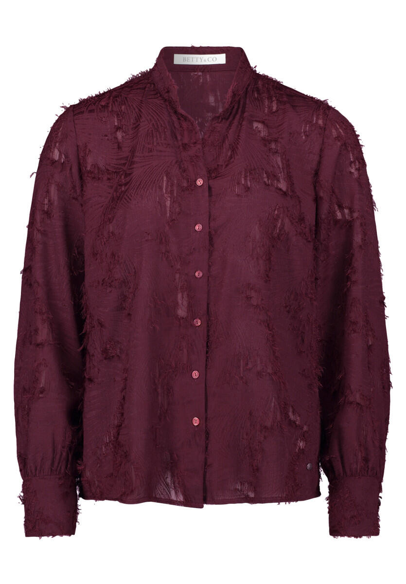 Betty & Co - Hemdbluse violet - Gr. - 34 von Betty & Co
