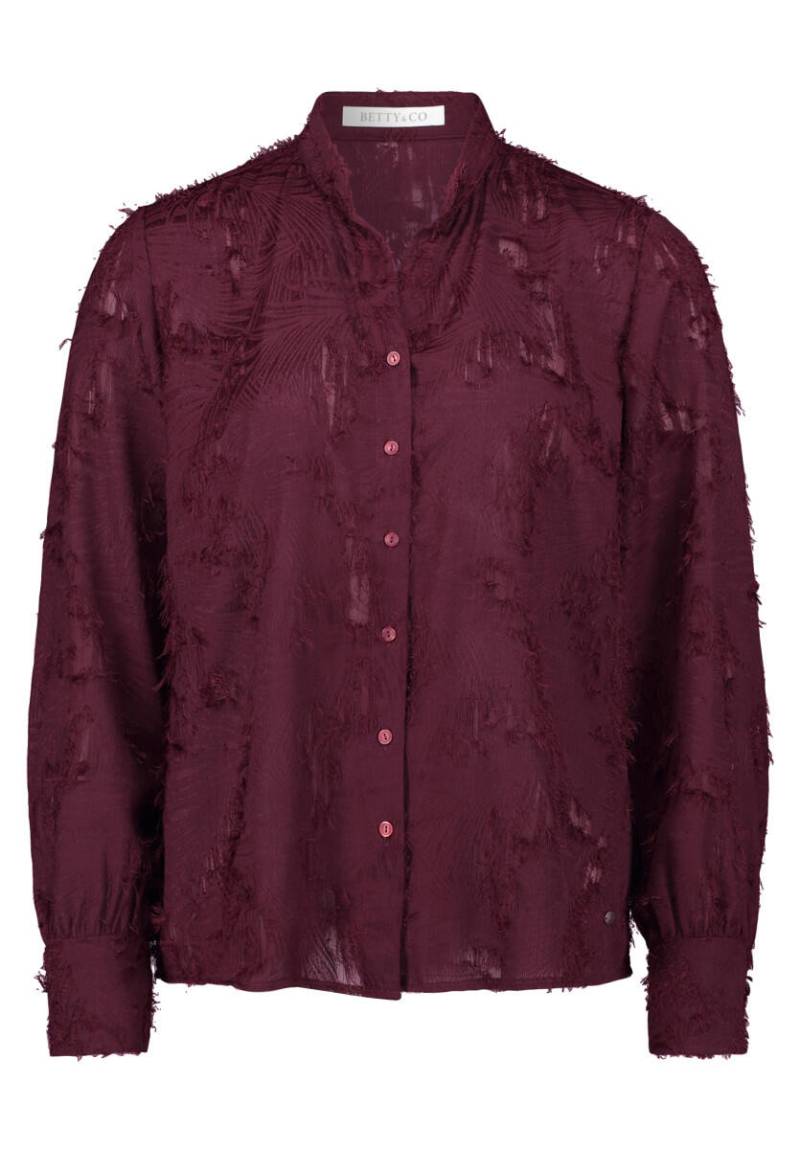 Betty & Co - Hemdbluse violet - Gr. - 34 von Betty & Co