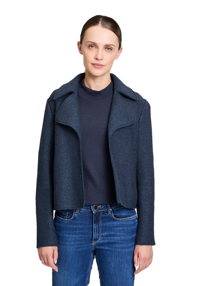 Betty&Co Jackenblazer Betty & Co Damen Casual-Jacke mit Kragen Material Betty&Co Jackenblazer Betty & Co Damen Casual-Jacke mit Kragen Material von Betty&Co