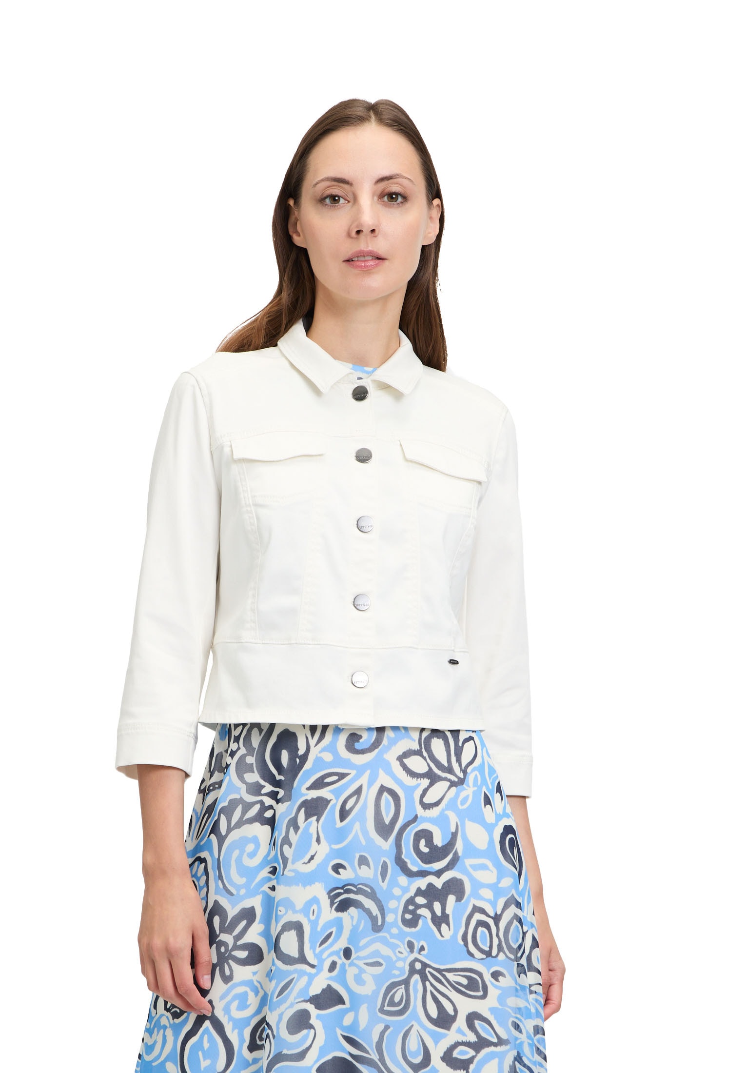 Betty&Co Jackenblazer "Betty & Co Damen Jeansjacke mit Taschen", Taschen Betty&Co Jackenblazer "Betty & Co Damen Jeansjacke mit Taschen", Taschen von Betty & Co