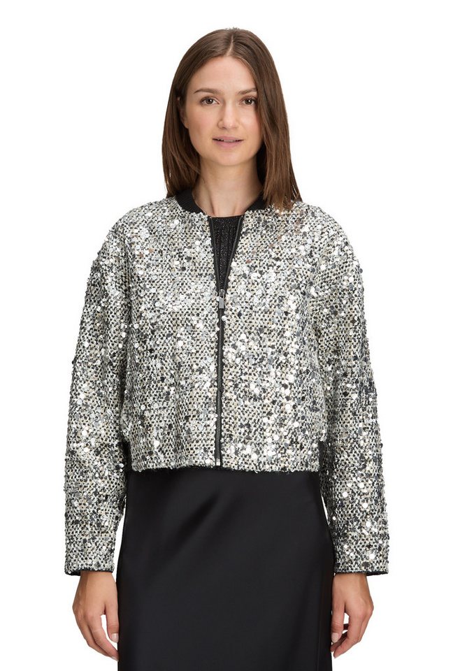 Betty&Co Jackenblazer Damen Blouson mit Pailletten von Betty&Co