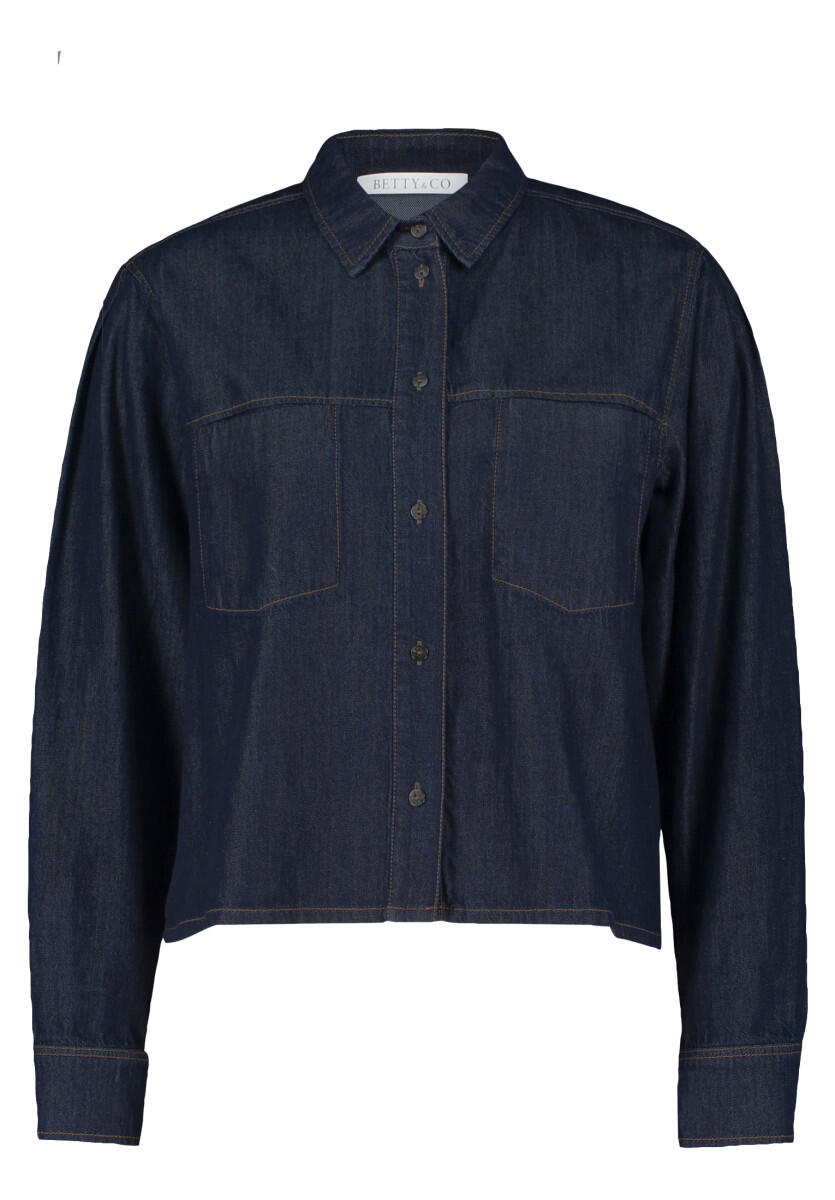 Betty & Co - Jeanshemd blau - Gr. - 42 von Betty & Co