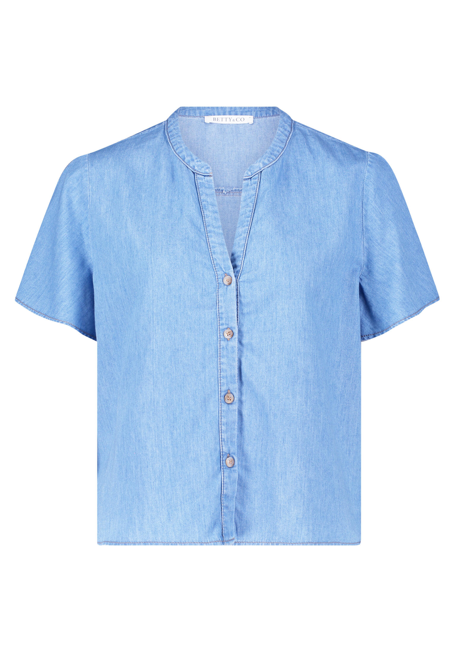 Betty & Co - Jeanshemd light blue denim - Gr. - 44 von Betty & Co